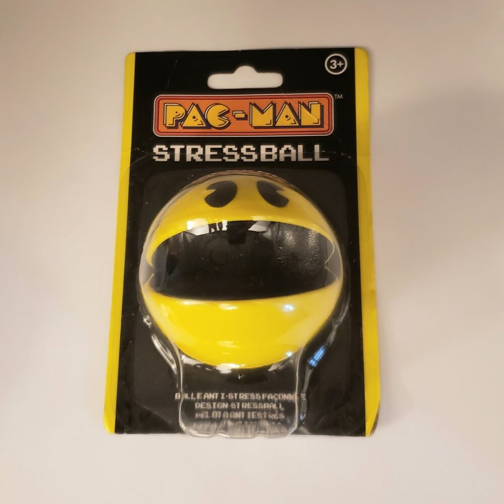 Pac-Man Bandai Namco Games Stressball Stress Ball Reliever Desk Toy Paladone